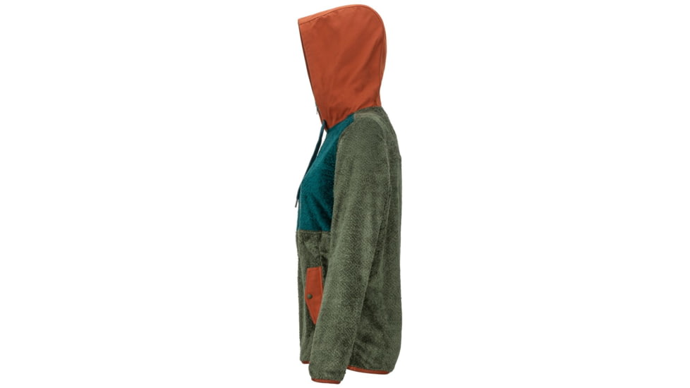 Marmot Homestead Pullover - Womens, Crocodile/Deep Teal, Small, 47670-4965-S