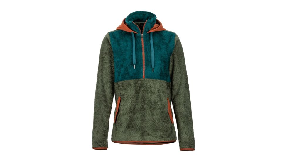 Marmot Homestead Pullover - Womens, Crocodile/Deep Teal, Small, 47670-4965-S