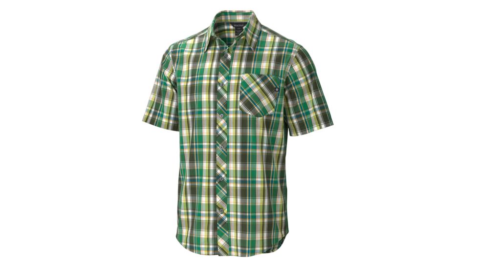 Marmot Homestead Short Sleeve - Men's-Bright Grass-X-Large