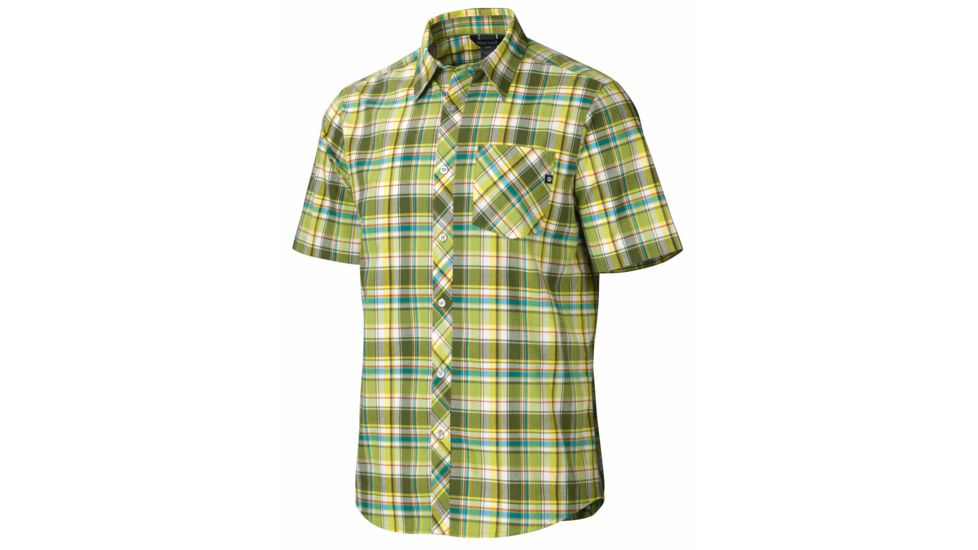 Marmot Homestead Short Sleeve - Men's-Green Envy-Large