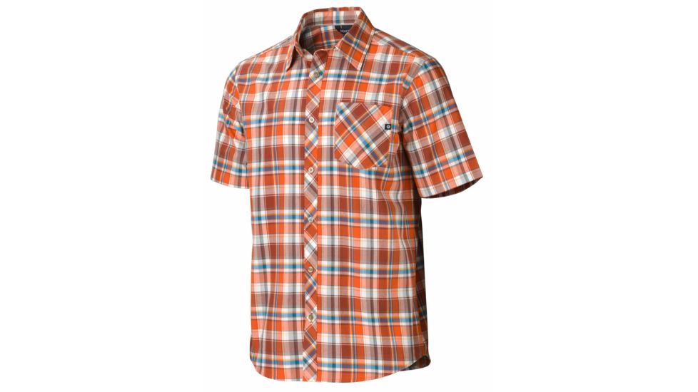 Marmot Homestead Short Sleeve - Men's-Rusted Orange-XX-Large