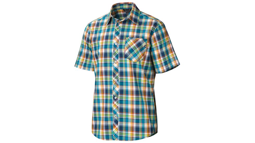 Marmot Homestead Short Sleeve - Men's-Vintage Navy-Small