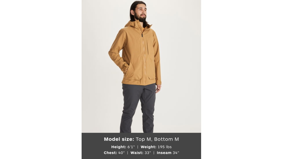 Marmot Hudson Jacket - Mens, Scotch, Large, 79960-7372-L