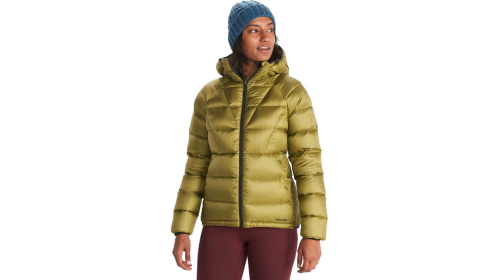 Marmot Hype Down Hoody - Women's, Military Green, Large, 79310-4050-L