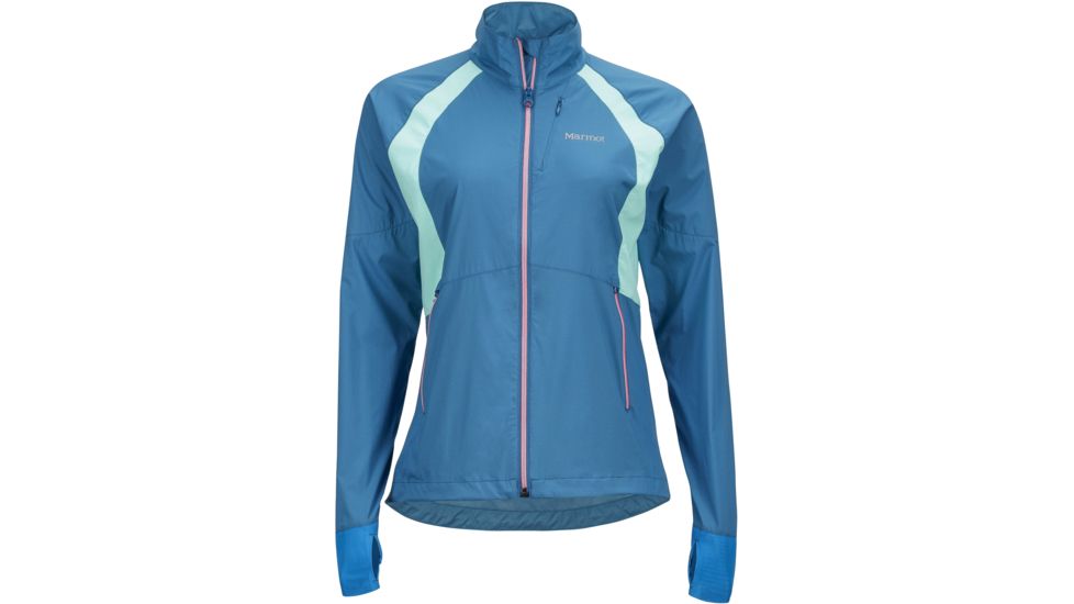 Marmot Hyperdash Jacket - Women's-Slate Blue/Celtic-Small