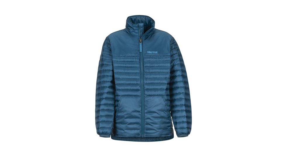 Marmot Hyperlight Down Jacket - Boys, Denim, Large, 74310-200-L