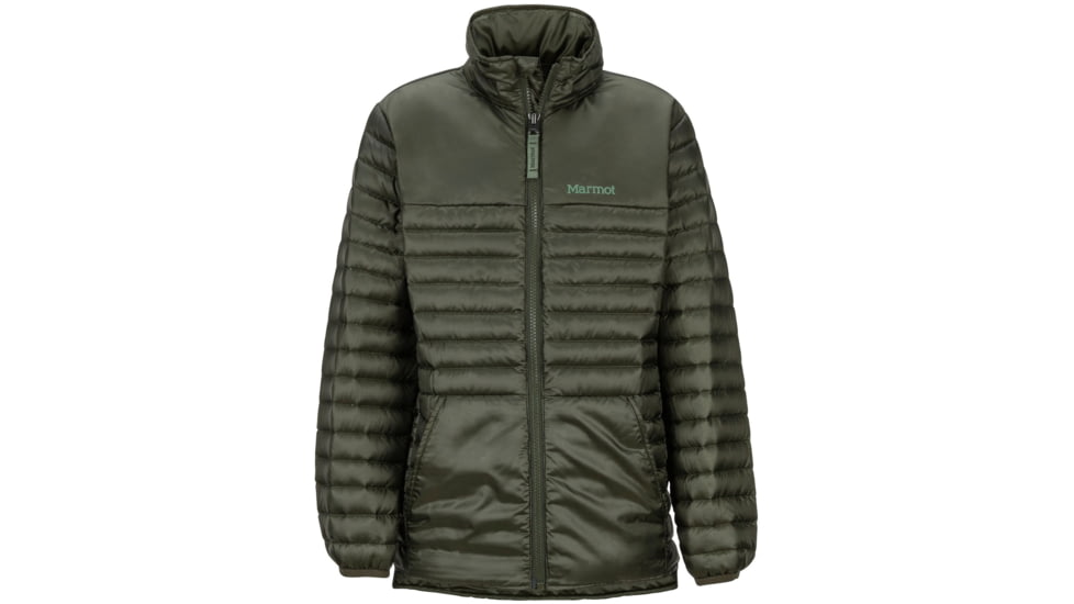 Marmot Hyperlight Down Jacket - Boys, Rosin Green, Large, 74310-7764-Rosin Green-L