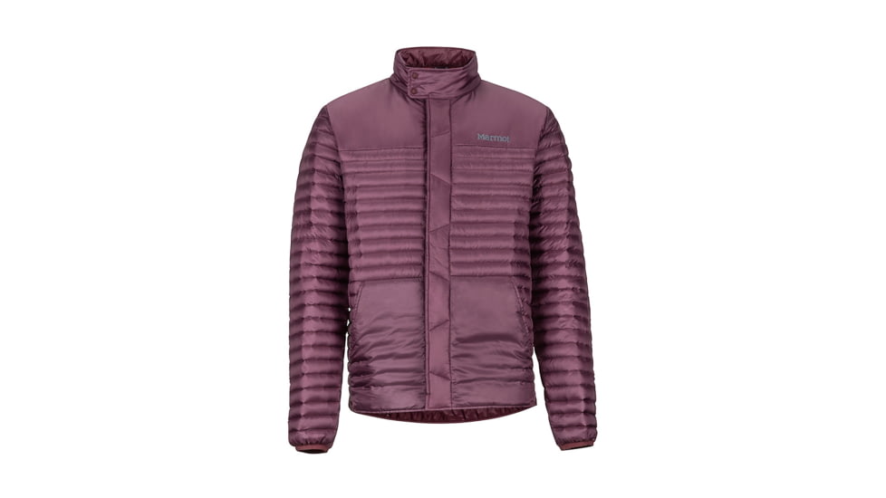 Marmot Hyperlight Down Jacket - Men's, Burgundy, Medium, 81860-6995-M