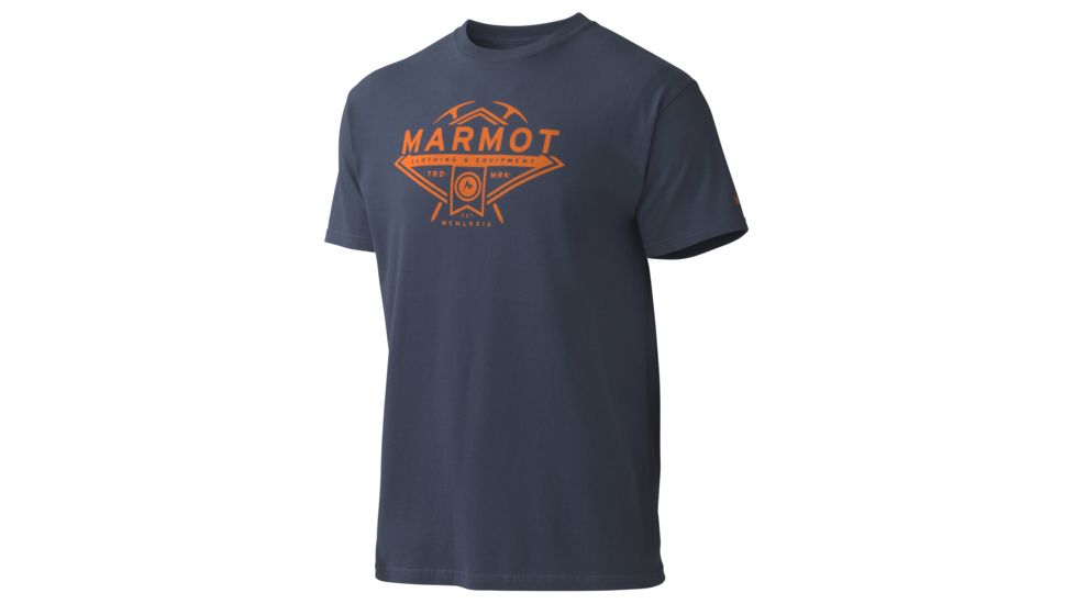 Marmot Ice Axe Short Sleeve Tee - Men's-Twilight-X-Large