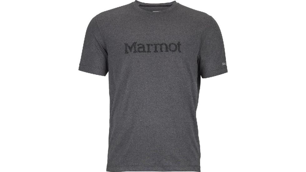 Marmot Impact Short Sleeve Shirt - Men's-Charcoal-X-Large