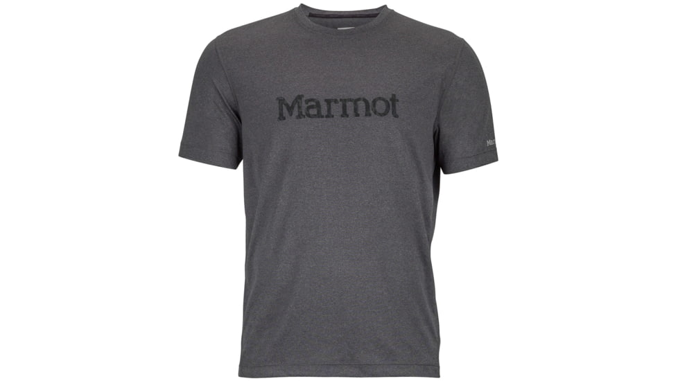 Impact Short Sleeve Shirt - Mens-Slate Grey Heather-Small