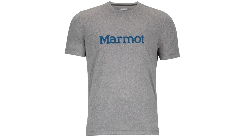Impact Short Sleeve Shirt - Mens-Steel Heather-Small