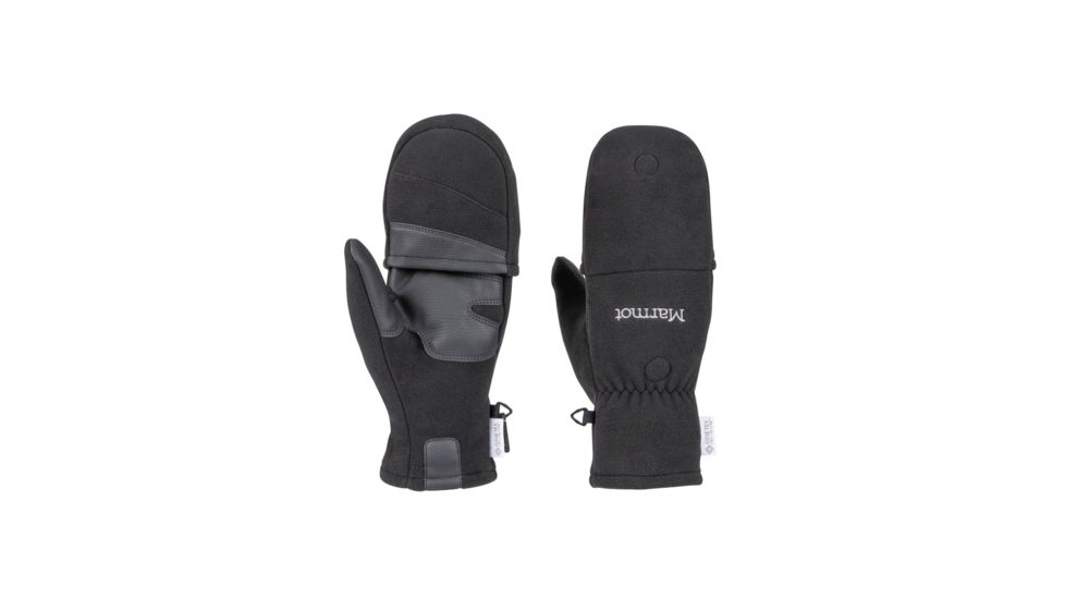 Marmot Infinium Windstopper Mitt - Mens, Black, Small, 11640-001-S