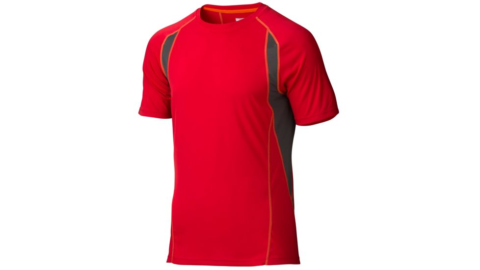 Marmot Interval Short Sleeve Tee - Men's-Team Red-Large