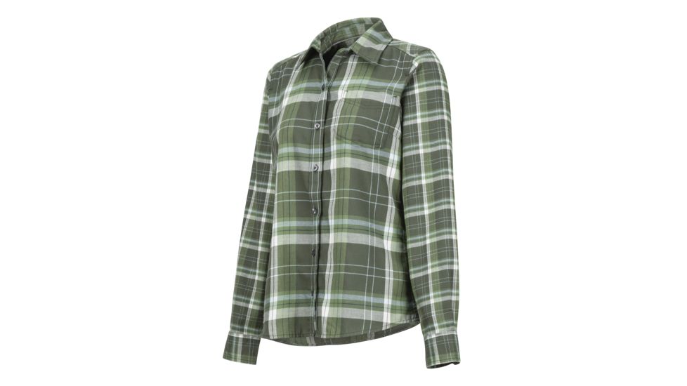 Marmot Jensen Lt.Weight Flannel - Womens, Crocodile, Extra Large, 49280-4764-XL