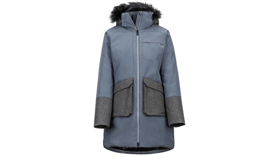 Marmot Jules Jacket - Womens, Steel Onyx/Grey Heather, Medium, 79770-SOnyx/GHeat-M-DEMO