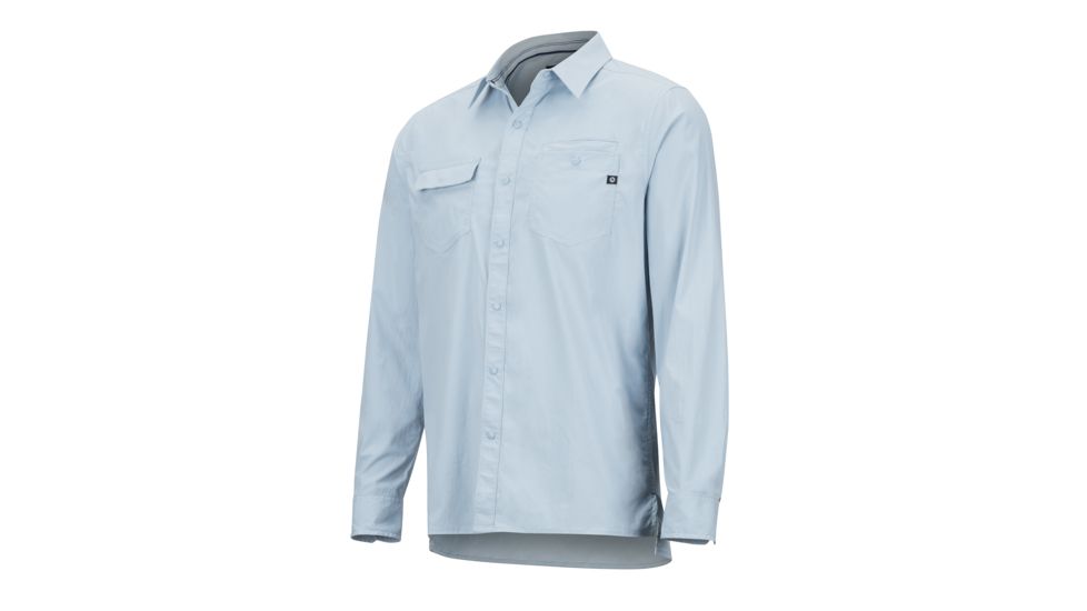 Marmot Kapalino Long Sleeve - Mens, Celestial Blue, Extra Large, 42330-2160-XL
