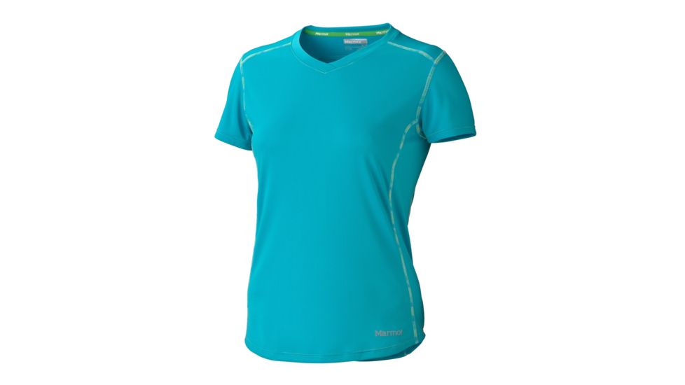 Marmot Kate Short Sleeve - Women's-Blue Pool-Small