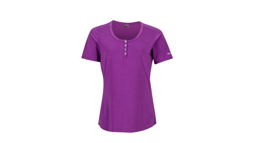 Marmot Kayla Short Sleeve T-Shirt - Womens, Bright Violet, L 48330-6238-L