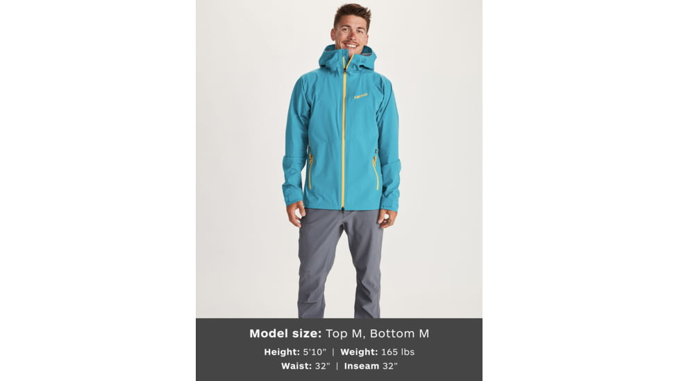 Marmot Keele Peak Jacket - Mens, Enamel Blue, Large, 41040-2210-L