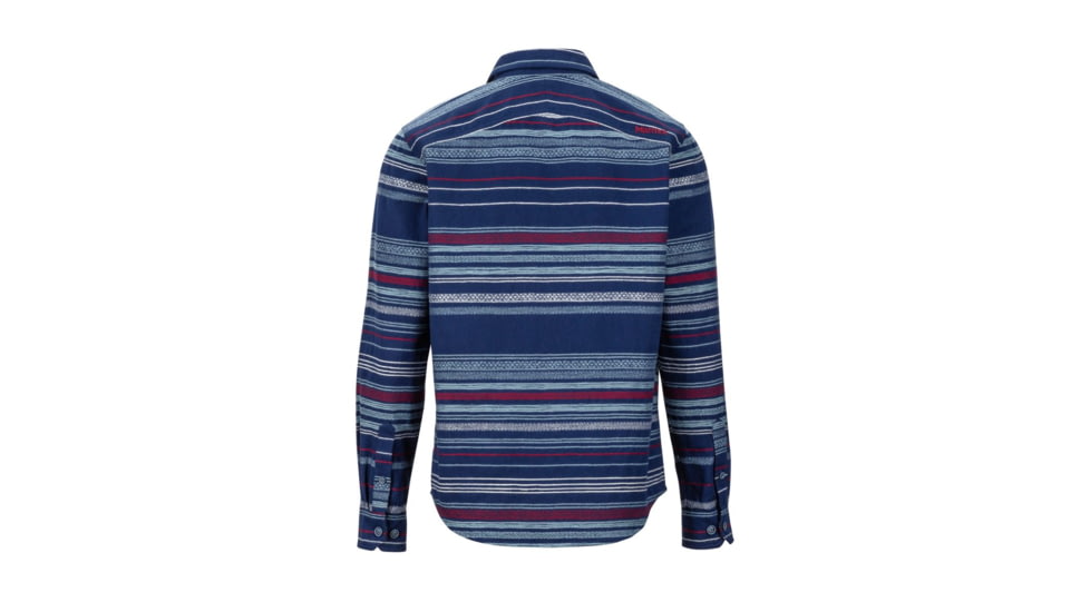 Marmot Keystone Heavy Wt Flannel LS - Mens, Arctic Navy, Large, 41990-2975-L