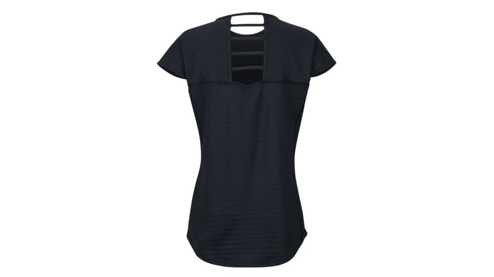 Marmot Kitsilano Short Sleeve - Womens, Black, Extra Large, 47890-001-XL