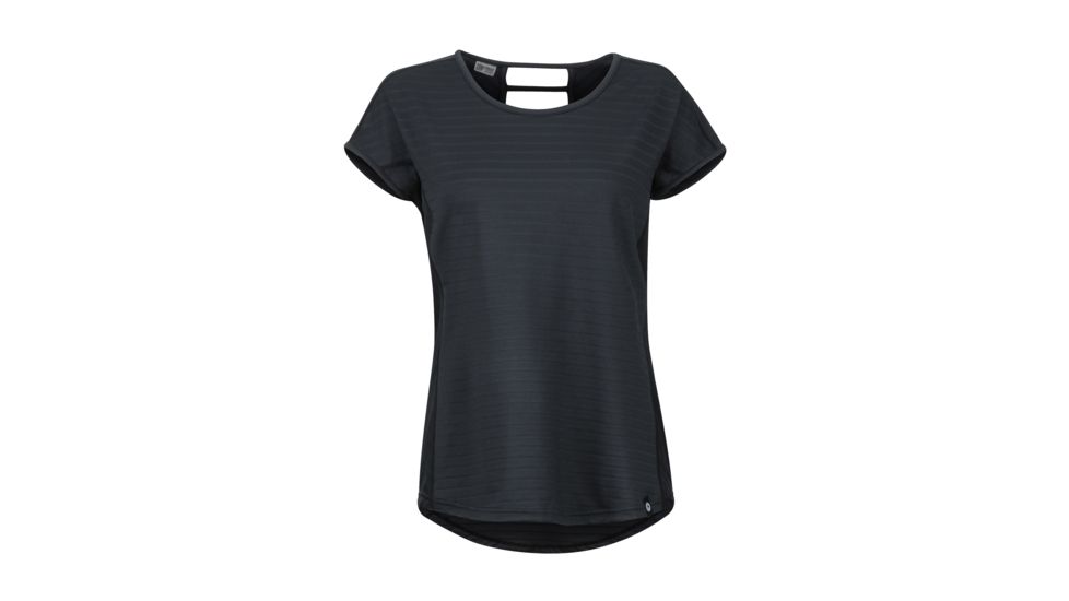 Marmot Kitsilano Short Sleeve - Womens, Black, Extra Large, 47890-001-XL