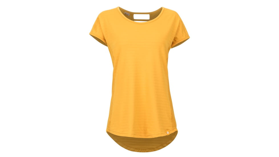Marmot Kitsilano Short Sleeve - Womens, Yellow Gold, Medium, 47890-Yellow Gold-M-DEMO