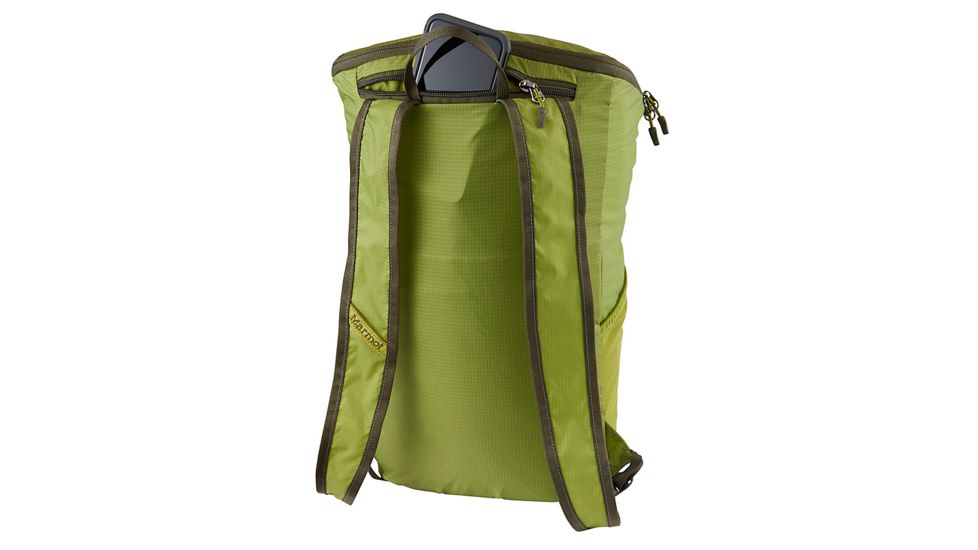 Marmot Kompressor Comet 14L Pack, Cilantro/Forest Night, 38950-4721-ONE