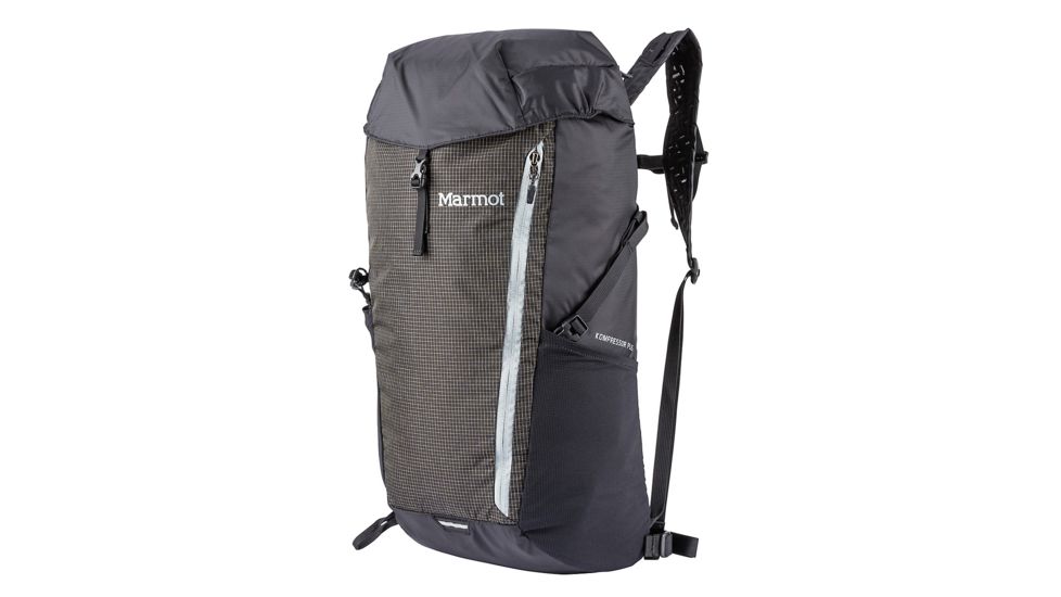 Marmot Kompressor Plus 20L Pack, Black/Slate Grey, 38980-1027-ONE