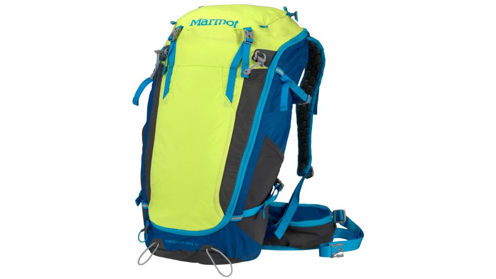 Marmot Kompressor Verve 32 L Pack-Green Lime/Atomic Blue