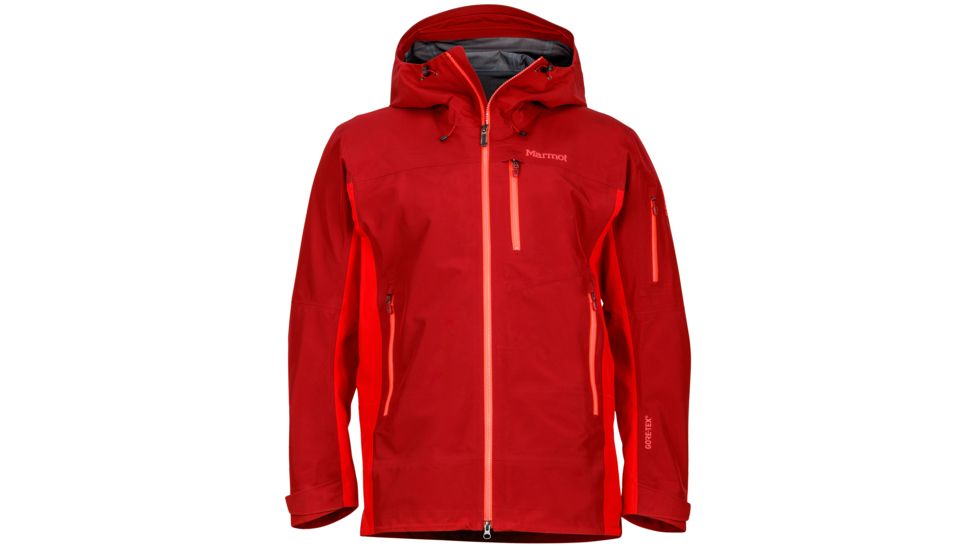 Marmot La Meije Jacket - Men's -Brick/Team Red-Medium