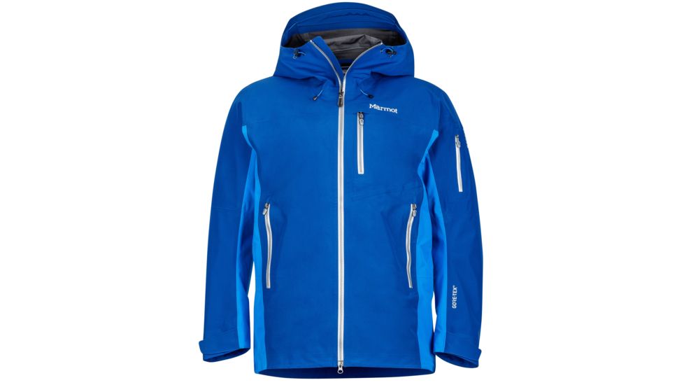 Marmot La Meije Jacket - Men's -Dark Cerulean/Clear Blue-Small