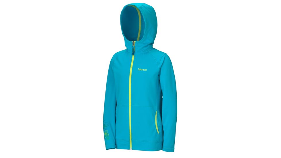 Marmot Lacey Hoody - Girl's-Blue Sea-Small