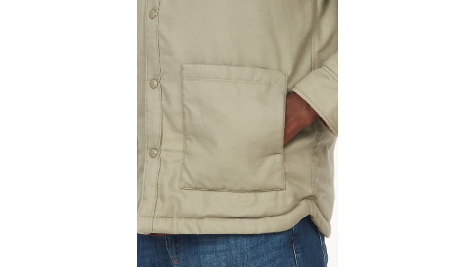 Marmot Lanigan Flannel Chore Coat - Mens, Vetiver, Large, M13200-21543-L