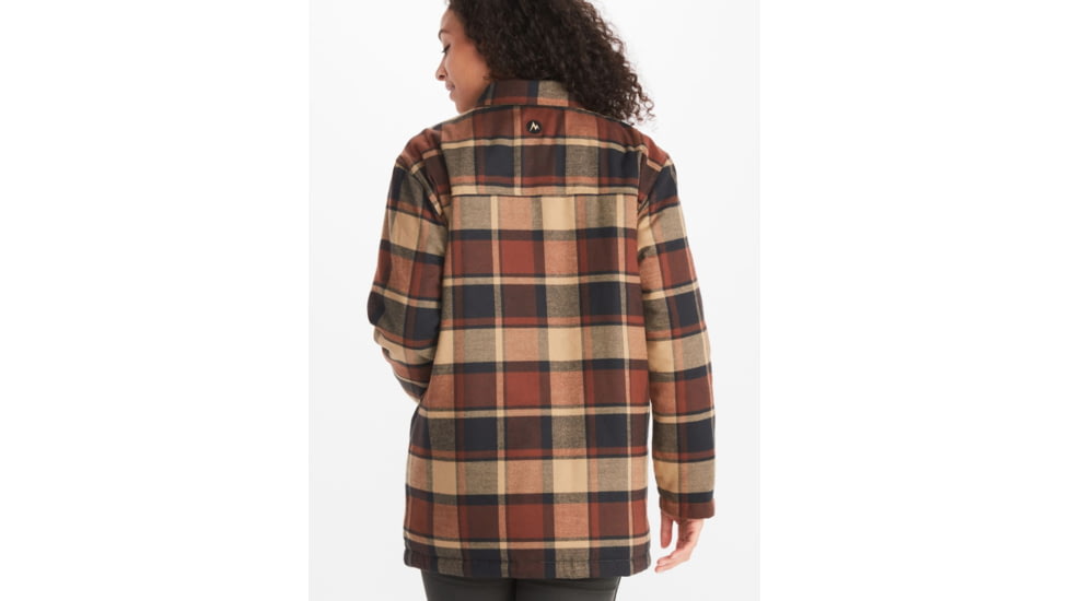 Marmot Lanigan Flannel Chore Coat - Womens, Shetland, Small, M13171-16310-S