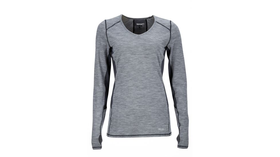 Marmot Lateral Long Sleeve Shirt - Women's-Black-Medium