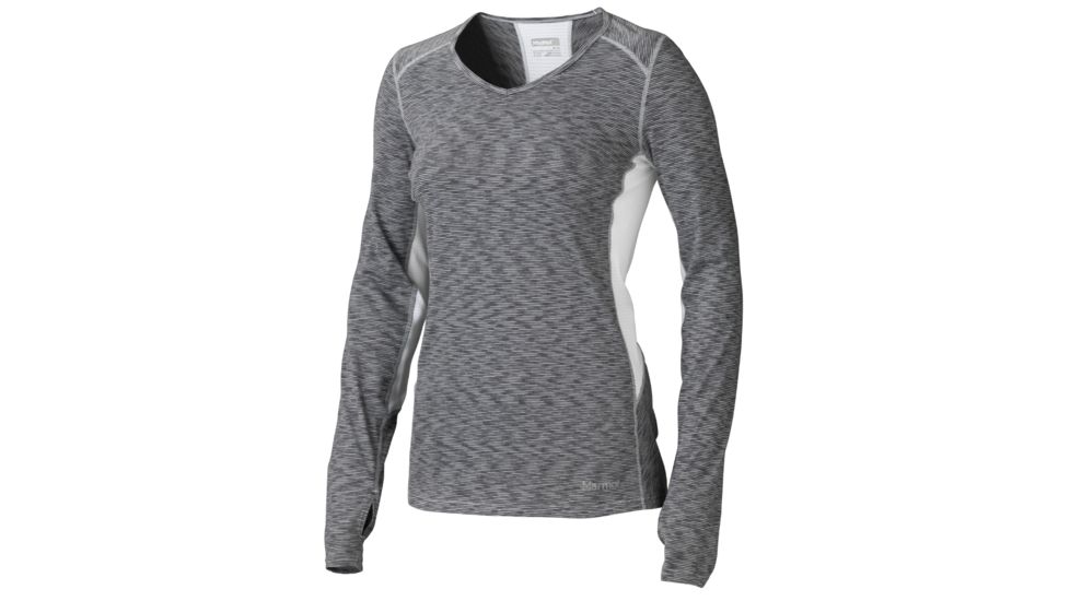 Marmot Lateral LS - Women's-White-X-Small