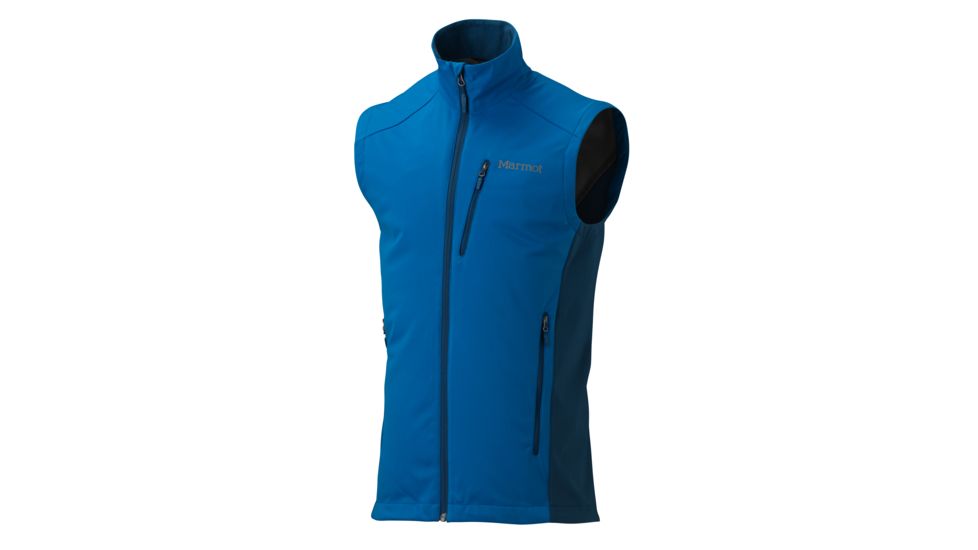 Marmot Leadville Vest - Mens-Cobalt Blue/Dark Ink-Small