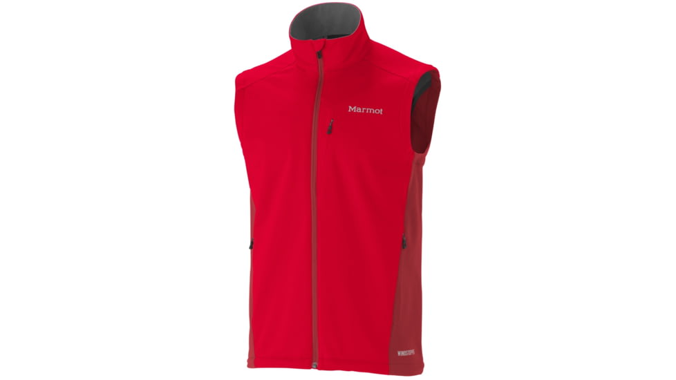 Marmot Leadville Vest - Men's-Medium-Team Red / Brick