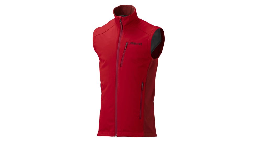 Leadville Vest - Mens-Team Red/Dark Crimson-Small