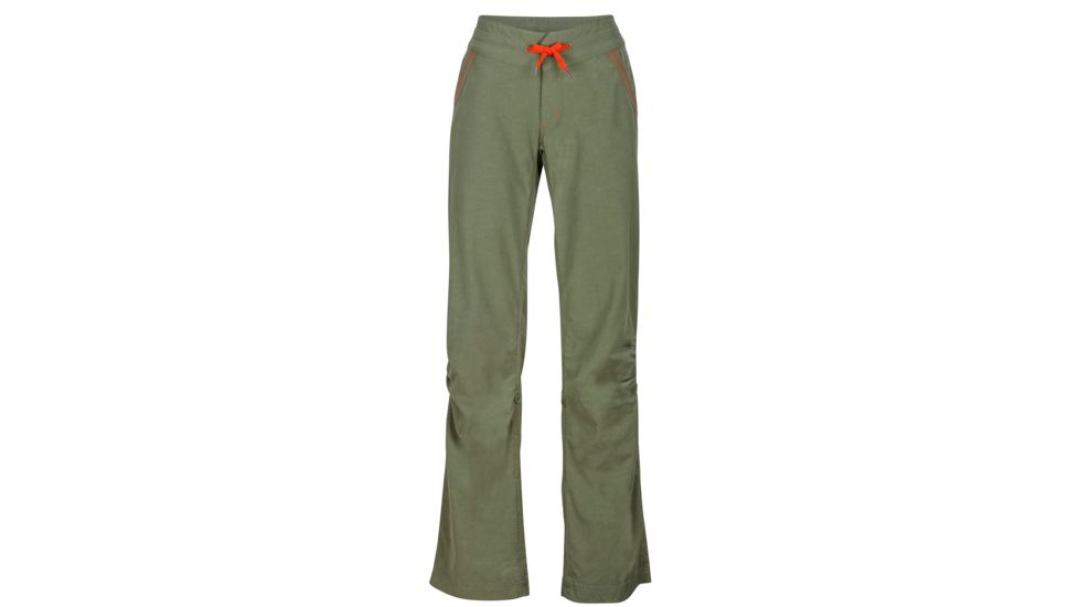 Leah Pant - Womens-Stone Green-Regular Inseam-4