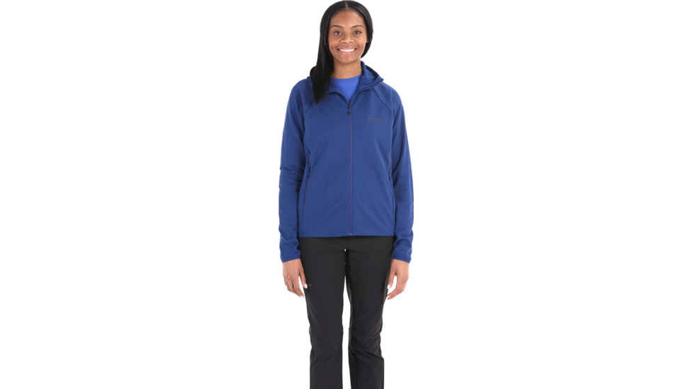 Marmot Leconte Fleece Hoody - Women's, Twilight Blue, M, M15393-23091M