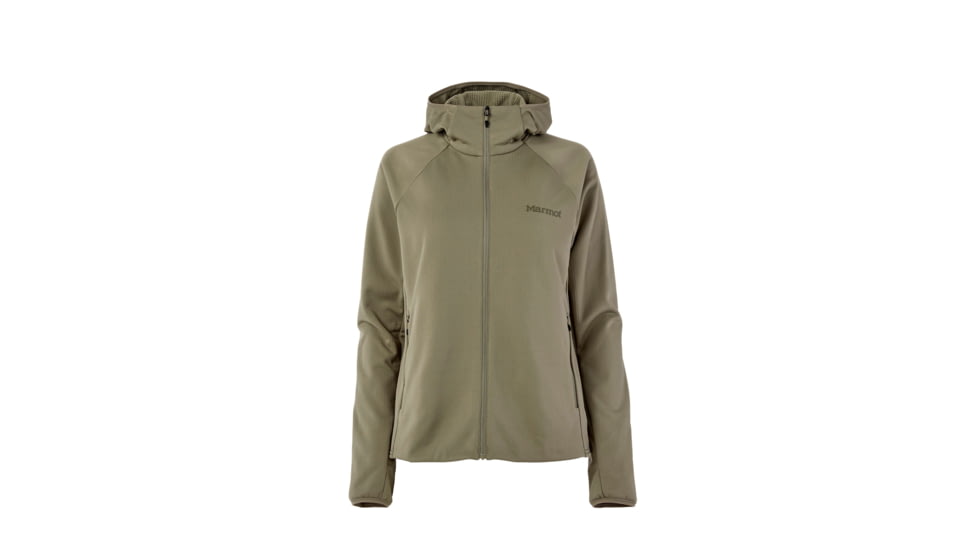 Marmot Leconte Fleece Hoody - Women's, Vetiver, Medium, M15393-21543-M