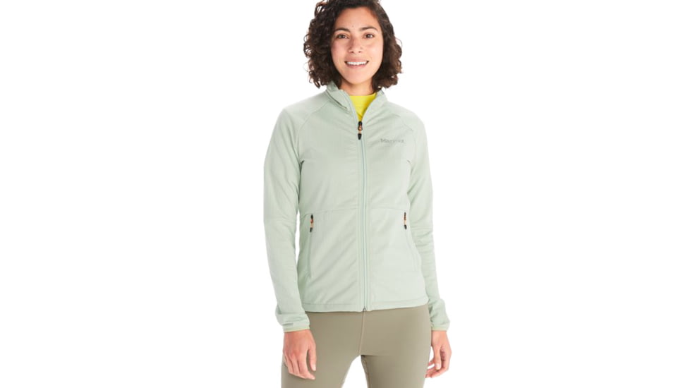 Marmot Leconte Fleece Jacket - Womens, Frosty Green, Small, 12810-21540-S