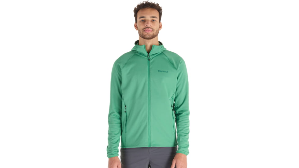 Marmot Leconte Full Zip Hoody - Men's, Clover, Medium, M15383-23095-M
