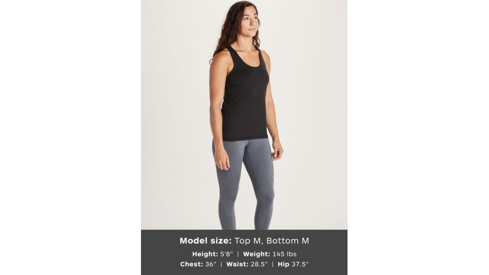 Marmot Leda Tank - Womens, Black, Extra Small, 47570-001-XS