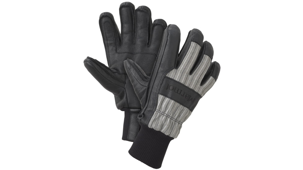 Marmot Lifty Glove - Men's-Black/Slate Grey Clearance-Large
