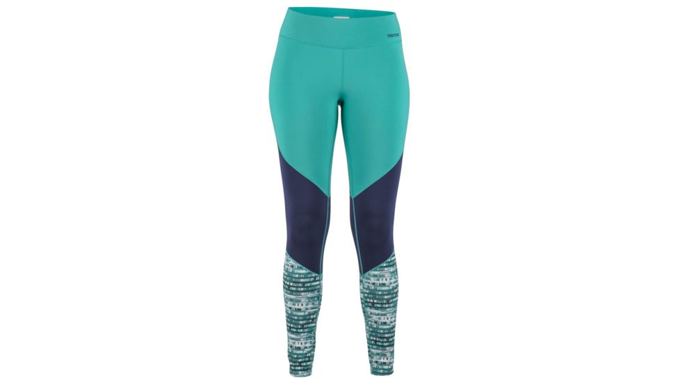 Marmot Lightweight Lana Tight - Womens, Patina Green Painterly Stripe, Small, 13140-8629-S