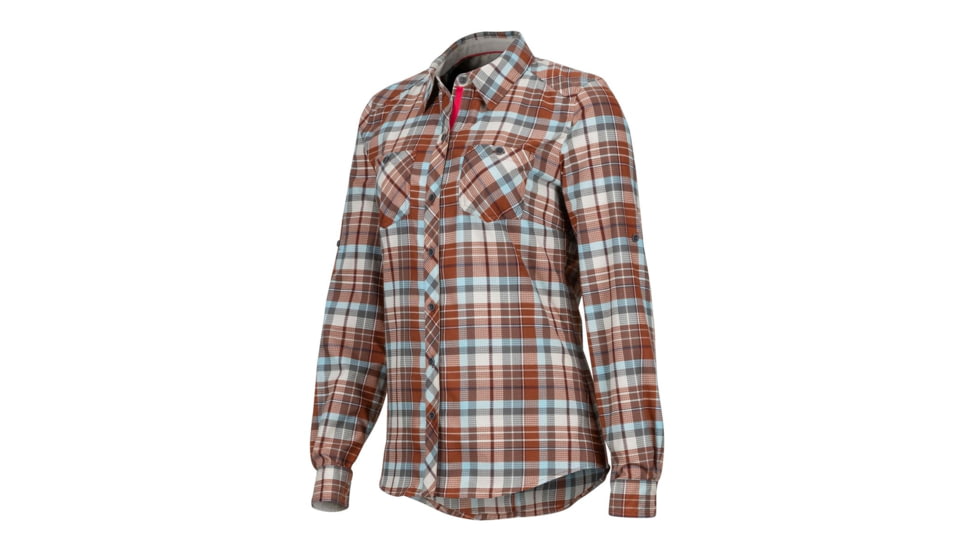 Marmot Lillian Long Sleeve Shirt - Womens, Terracotta, Extra Small 48280-120-XS
